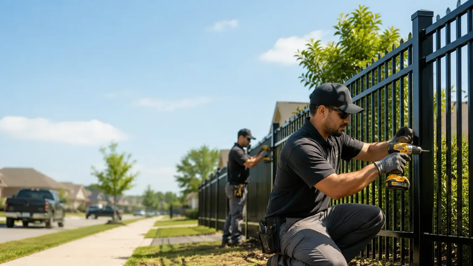 Metal Fence Installation in Bearden, AR